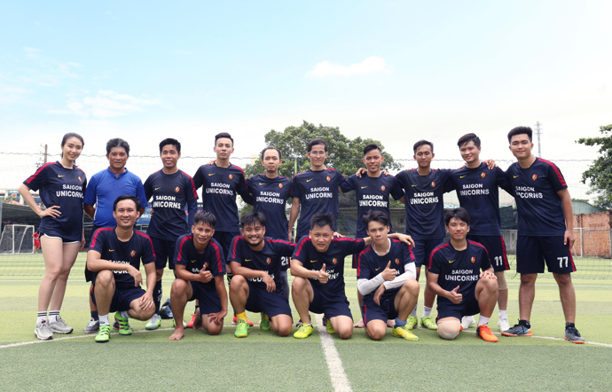 Saigon Unicorns tập thể tốt hơn